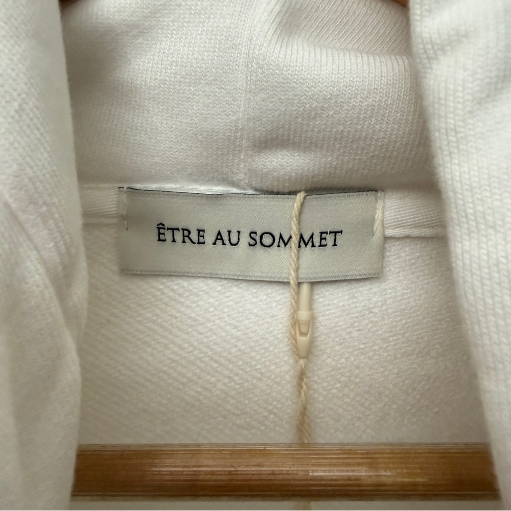 ETRE AU SOMMET Cat Face Hooded Hoodie one size new wi to tags - Picture 2 of 7